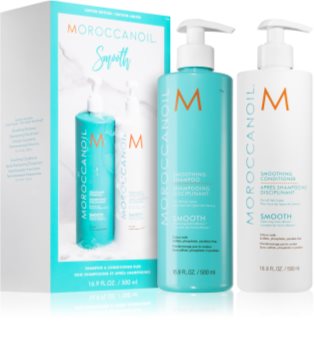 Moroccanoil Smooth výhodné balení (pro nepoddajné a krepatějící se vlasy)