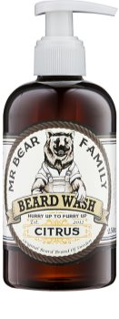 Mr Bear Family Citrus champô para a barba