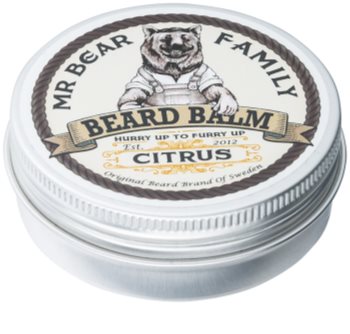 Mr Bear Family Citrus balsamo per barba