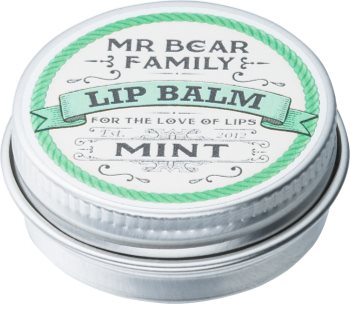 Mr Bear Family Mint Lip Balm for Men