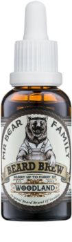 Mr Bear Family Woodland óleo para barba