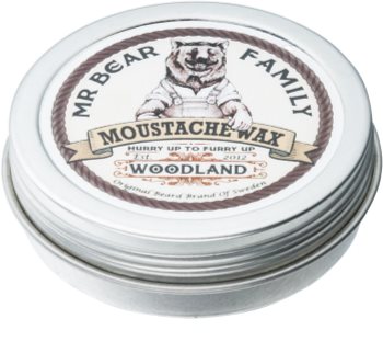 Mr Bear Family Woodland cera para bigote