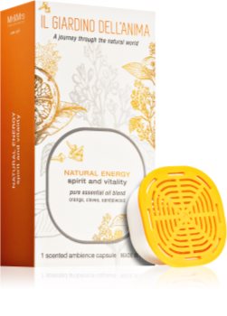 Mr & Mrs Fragrance Il Giardino Dell'Anima Natural Energy recharge pour diffuseur d'huiles essentielles capsules (Spirit and Vitality)