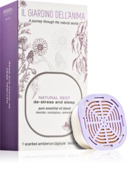 Mr & Mrs Fragrance Il Giardino Dell'Anima Natural Rest пълнител за арома дифузери капсули (De-stress and Sleep)