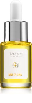 Mr & Mrs Fragrance Blanc Mint of Cuba olio profumato