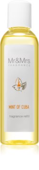 Mr & Mrs Fragrance Blanc Mint of Cuba reumplere în aroma difuzoarelor