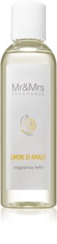 Mr&Mrs Fragrance Olio Essenziale Idrosolubile Blanc Fragranza Limoni di Amalfi Flacone da 15 Millilitri Per Diffusore ad Ultrasuoni 