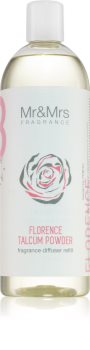 Mr & Mrs Fragrance Blanc Florence Talcum Powder aroma diffúzor töltelék