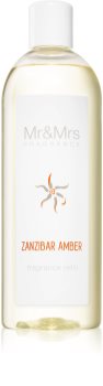 Mr & Mrs Fragrance Blanc Zanzibar Amber aroma diffúzor töltelék