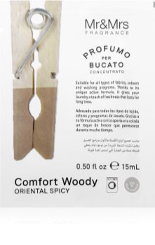 Mr & Mrs Fragrance Comfort Woody parfum concentrat pentru mașina de spălat