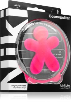 Mr & Mrs Fragrance Niki Velvet Cosmopolitan vôňa do auta plniteľná