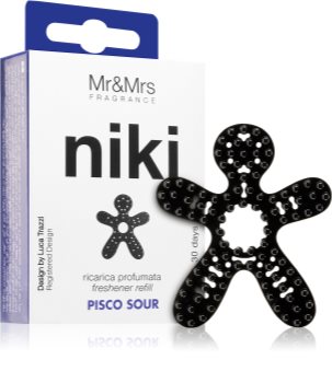 Mr & Mrs Fragrance Niki Pisco Sour ambientador de coche para ventilación Recambio