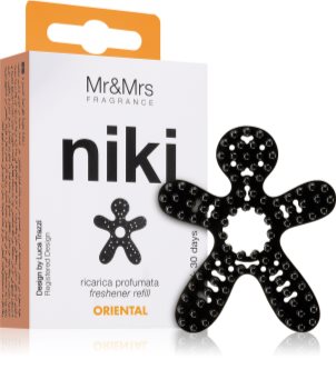 Mr & Mrs Fragrance Niki Oriental vůně do auta náhradní náplň
