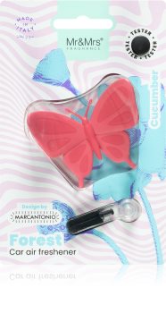 Mr & Mrs Fragrance Forest Cucumber Autoduft (Pink Butterfly)