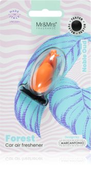 Mr & Mrs Fragrance Forest Noble Oud ambientador auto (Orange Snail)