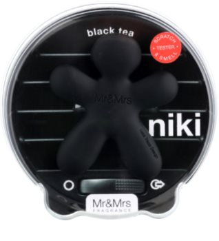 Mr & Mrs Fragrance Niki Black Tea vůně do auta plnitelná