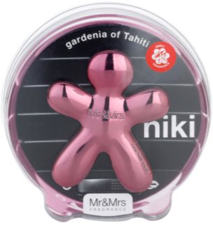 Mr & Mrs Fragrance Niki Gardenia of Tahiti désodorisant voiture rechargeable
