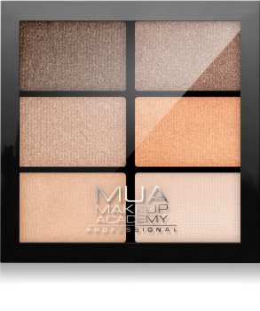 MUA Makeup Academy Professional 6 Shade Palette palette di ombretti