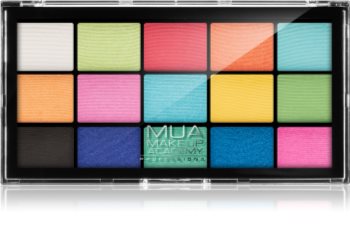 MUA Makeup Academy Professional 15 Shade Palette paletka očních stínů