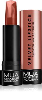 MUA Makeup Academy Velvet Matte матиращо червило