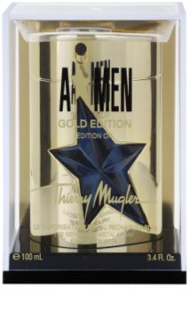 Mugler A*Men Gold Edition eau de toilette para homens 100 ml recarregável