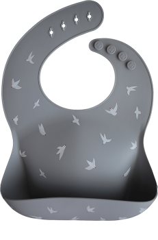 Mushie Silicone Baby Bib előke