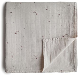 Mushie Muslin Swaddle Blanket Organic Cotton pólya