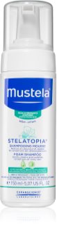 Mustela Bébé Stelatopia Schaum Shampoo für Kinder ab der Geburt