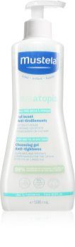 Mustela Bébé Stelatopia čisticí a mycí gel pro děti a miminka pro suchou až atopickou pokožku