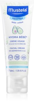 Mustela Bébé crema per bambini con avocado