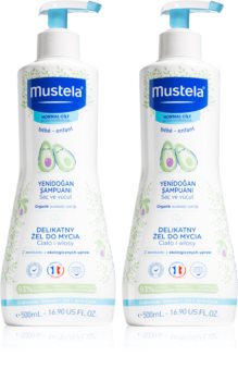 Mustela Bébé Gentle Cleansing Gel šampon i gel za pranje 2 u 1 za djecu od rođenja