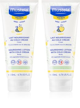 Mustela Bébé Body Lotion with Cold Cream nährende Body lotion für Kinder ab der Geburt