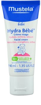 Mustela Bébé Hydra Bébé ενυδατική κρέμα για πρόσωπο για παιδιά από τη γέννηση
