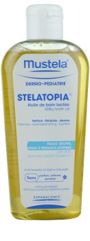 Mustela Dermo-Pédiatrie Stelatopia aceite de baño para pieles muy secas, sensibles y atópicas