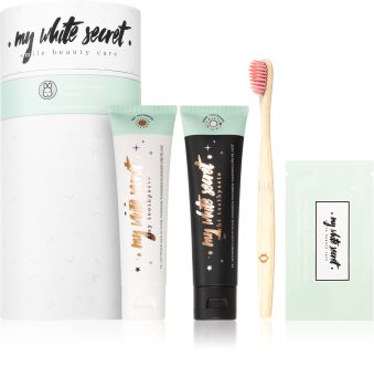 My White Secret Smile Beauty Care Σετ οδοντιατρικής φροντίδας (για λαμπερό χαμόγελο)