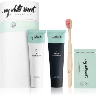 My White Secret Smile Beauty Care Gift Pack set zobne nege (za sijoč nasmeh)