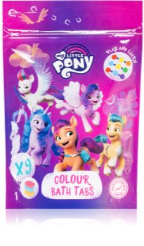 My Little Pony Colour Bath Tabs spalvotos šnypščiosios vonios tabletės