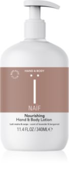 Naif Hand & Body rankų ir kūno losjonas maitinamojo poveikio
