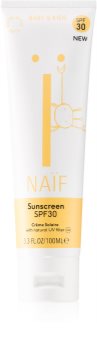 Naif Baby & Kids Sunscreen SPF 30 Sauļošanās aizsarglīdzeklis bērniem SPF 30