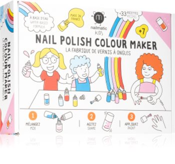 Nailmatic Nail Polish Colour Maker Water Based Polishes körömlakk-készítő készlet