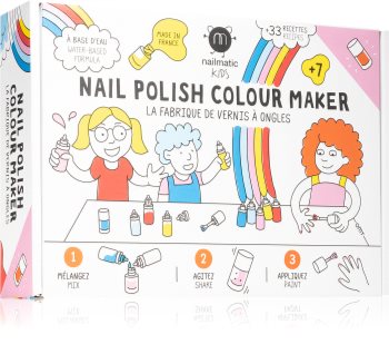 Nailmatic  Nail Polish Colour Maker Water Based Polishes Set zur Herstellung von Nagellacken