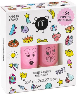 Nailmatic Kids Set POP Set: Dolly, Kitty (für Kinder)