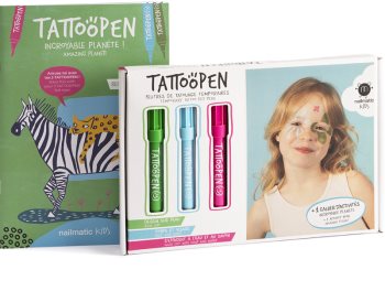 Nailmatic Amazing Planet ensemble Green, Sky Blue, Pink (pour enfant)