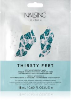 Nails Inc. Thirsty Feet Kosteuttava Naamio Jaloille