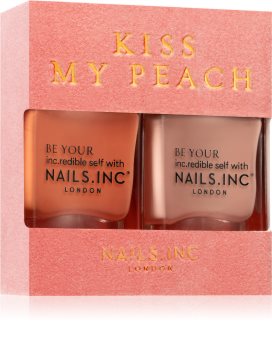 Nails Inc. Kiss my peach takarékos kiszerelés (körmökre)