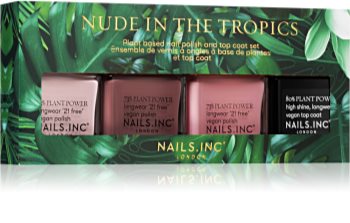 Nails Inc. Nude in theTropics σετ δώρου (Για τα  νύχια)