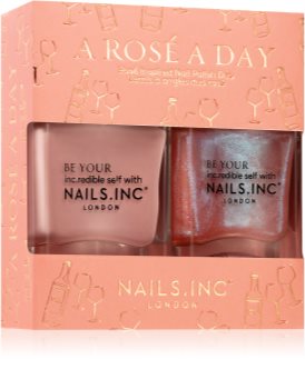Nails Inc. A Rosé day conditionnement avantageux (ongles)