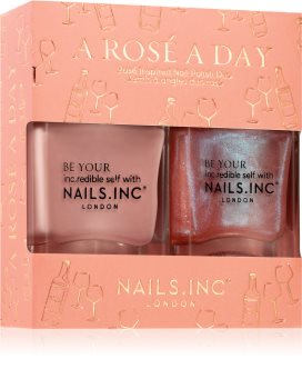 Nails Inc. A Rosé day výhodné balení (na nehty)