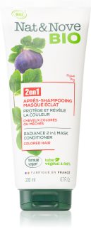 Nat&Nove Eclat après-shampoing illuminateur et fortifiant pour cheveux colorés