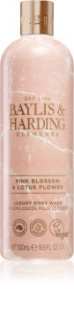 Baylis & Harding Elements Pink Blossom & Lotus Flower luxuriöses Duschgel